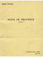 HENRI TOMASI: NUITS DE PROVENCE (ORCHESTRA)