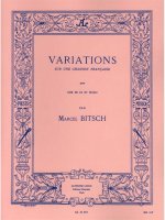 MARCEL BITSCH: VARIATIONS SUR UN CHANSON FRANCAISE (HORN & PIANO)