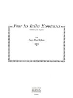PIERRE MAX DUBOIS: POUR LES BELLES ECOUTEUSES, SERENADES (PIANO SOLO) PIANO