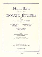 MARCEL BITSCH: TWELVE FLUTE STUDIES