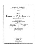 REGINALDO CAFFARELLI: 16 ADVANCED STUDIES (TRUMPET) TROMPETTE