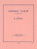 ROGER BOUTRY: CHORAL VARIE (TROMBONE & PIANO)