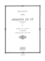 WOLFGANG AMADEUS MOZART: ANDANTE KV315 IN C MAJOR (FLUTE & PIANO)