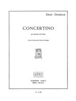 DESIRE DONDEYNE: CONCERTINO (CLARINET & PIANO)