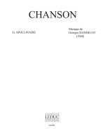 GEORGES DANDELOT: CHANSON (CHORAL-MIXED A CAPPELLA) CHANT