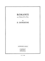 DESIRE DONDEYNE: ROMANCE (CLARINET & PIANO)