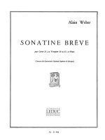 ALAIN WEBER: SONATINE BREVE (TRUMPET & PIANO) TROMPETTE