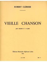ROBERT CLERISSE: VIEILLE CHANSON (CLARINET & PIANO)