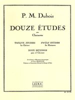 PIERRE MAX DUBOIS: 12 ETUDES (CLARINET SOLO)