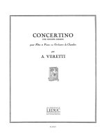 ANTONIO VERETTI: CONCERTINO (FLUTE & PIANO)