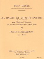 HENRI CHALLAN: 380 FIGURED BASS EXERCISES (7A)