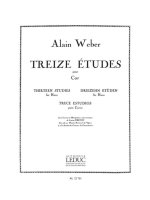 ALAIN WEBER: 13 ETUDES (HORN SOLO)