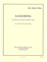 SEMLER COLLERY SAXHORNIA BASS SAXHORN BB OR TUBA & PIANO BOOK