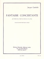 FANTAISIE CONCERTANTE POUR TROMBONE BASSE OU TUBA UT OU SAXHORN BASSE SIB ET PIANO