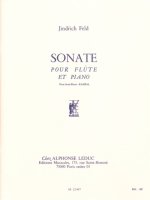 JINDRICH FELD - SONATE POUR FLUTE ET PIANO