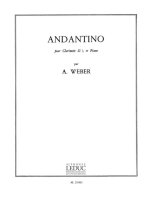 ALAIN WEBER: ANDANTINO (CLARINET & PIANO)