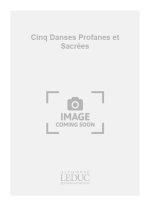 TOMASI HENRI 5 DANSES PROFANES ET SACREES ORCHESTRA SCORE
