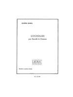 EUGENE BOZZA: LUCIOLES (CLARINET ENSEMBLE)