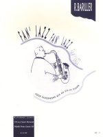 ROBERT BARILLER: FAN'JAZZ (SAXOPHONE-ALTO & PIANO)