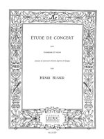 HENRI BUSSER: ETUDES DE CONCERT OP.79 (TROMBONE & PIANO)