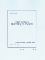 HENRI TOMASI: 5 DANSES PROFANES ET SACREES (QUINTET-WIND)