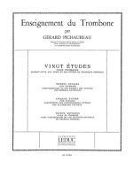 CLAUDE PICHAUREAU: 20 ETUDES (TROMBONE SOLO)