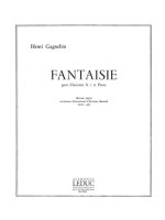 HENRI GAGNEBIN: FANTAISIE (CLARINET & PIANO)