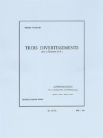 HENRI TOMASI: THREE DIVERTISSEMENTS, FOR FOUR CLARINETS
