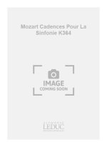 MOZART CADENCES POUR LA SINFONIE K364 (CHAILLEY) VIOLIN & VIOLA BOOK