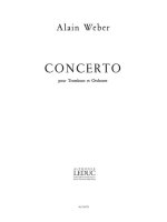 ALAIN WEBER: CONCERTO (TROMBONE & PIANO)