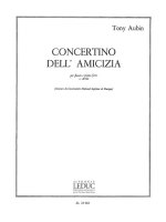 TONY AUBIN: CONCERTO DELL'AMICIZIA (FLUTE & PIANO)