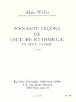 ALAIN WEBER: 60 LECONS DE LECTURE RYTHMIQUE VOL.2 (BOOK)