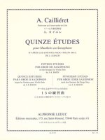 ANDRE CAILLIERET: 15 ETUDES (OBOE SOLO)