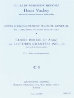 HENRI VACHEY: 50 SINGING EXERCISES (C1)