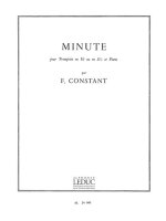 FRANZ CONSTANT: MINUTE (TRUMPET & PIANO) TROMPETTE