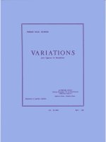 PIERRE MAX DUBOIS: VARIATIONS (SAXOPHONES 4)