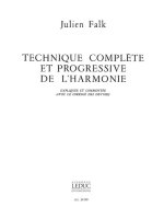 JULIEN FALK: TECHNIQUE COMPLETE ET PROGRESSIVE DE L'HARMONIE