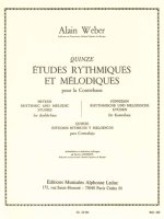 ALAIN WEBER: 15 RHYTHMIC AND MELODIC STUDIES (DOUBLE BASS)