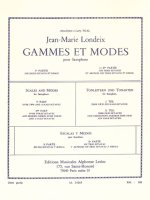 JEAN-MARIE LONDEIX: GAMMES ET MODES FOR SAXOPHONE (VOLUME 2)