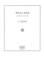 JACQUES LEDUC: BALLADE (CLARINET & PIANO)