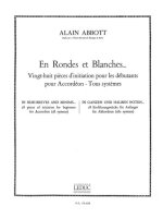 ABBOTT EN RONDES ET BLANCHES ACCORDION BOOK