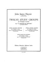 PETIT 12 STUDIES GROUPS FROM LA SEMAINE DU VIRTUOSE TRUMPET BK ENGLISH TROMPETTE