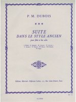 PIERRE MAX DUBOIS: SUITE DANS LE STYLE ANCIEN FOR ALTO RECORDER SOLO