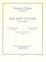 DIX-SEPT ETUDES POUR XYLOPHONE