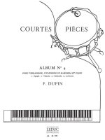FRANCOIS DUPIN: COURTES PIECES VOL.4 (PERCUSSION(S) & PIANO)