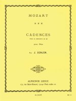 JOHANNES DONJON: CADENZAS FOR MOZART'S CONCERTO IN D (FLUTE)