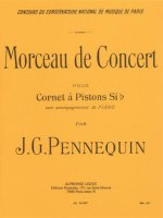 J. G. PENNEQUIN: MORCEAU DE CONCERT (CORNET AND PIANO) TROMPETTE