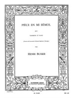 HENRI BUSSER: PIECE OP.33 IN E FLAT (TROMBONE & PIANO)