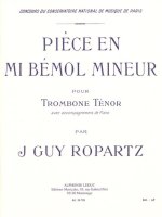JOSEPH GUY ROPARTZ: PIECE IN EB MINOR (BASS TROMBONE, PIANO)