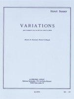 HENRI BUSSER: VARIATIONS OP. 53 (TRUMPET AND PIANO)